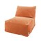 Majestic Home Goods Decorative Villa Orange Bean Bag Chair Lounger